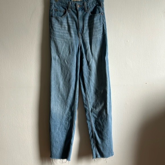 Aritzia Levi’s Premium Denim High Loose Wide Leg Jeans - Picture 3 of 12